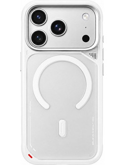 Blueo Frosted Heat Dissipation Stand MagSafe Back Cover White (iPhone 18 Pro Max / 17 Pro Max)
