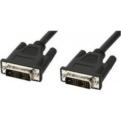 Techly Cable DVI-D male - DVI-D male 5m Μαύρο (ICOC-DVI-8050)