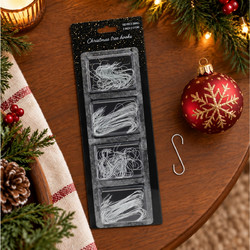 ΔΙΑΚΟΣΜΗΤΙΚΟΊ ΓΆΝΤΖΟΙ CHRISTMAS TREE HOOKS 300PCS AAE971100