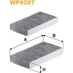 Wix Filters Φίλτρο, Αέρας Εσωτερικού Χώρου - WP9207