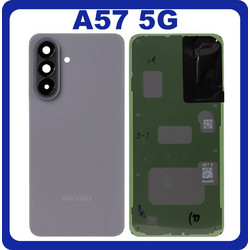 Original Samsung Galaxy A57 5G (SM-A576B, SM-A576B/DS) Rear Back Battery Cover + Camera Lens Gray GH82-39158A