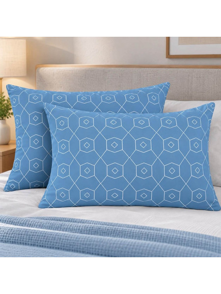 Μαξιλαροθήκες 2 τεμ (52x72) Giulia Blue