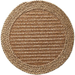 Tognana Σουπλά Στρογγυλό Ψαθα Beige 38cm