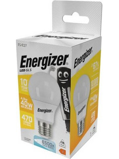 Energizer BEC Κοινή Λάμπα LED 4.9W E27 470lm 6500K Ψυχρό Λευκό