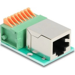 DeLock Μονή Πρίζα Δικτύου RJ45 Τύπου Cat5e 90652