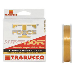 Πετονιά Trabucco T-Force Super Soft 200m ΧΡΩΜΑ Κίτρινη ΜΕΓΕΘΟΣ 0.205