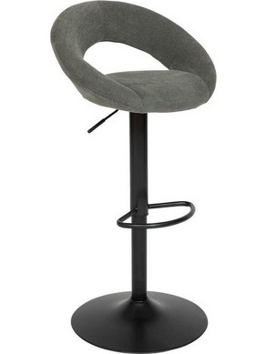 Atmosphera Sasha Ced/blk Adj Bar Stool Σκαμπό Μπαρ 207338B (349900081)