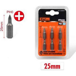 KMT Μύτες κατσαβιδιού PH0 -Bits Long For Screwdriver-2385517-155913