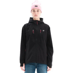 Basehit Γυναικείο Μπουφάν Χειμωνιάτικο Softshell Κοντό Μαύρο 222.BW10.19A