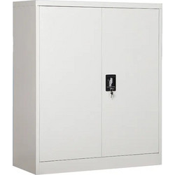 Ντουλάπι ArteLibre DUILIN Ανοιχτό Γκρι Μέταλλο 90x40x90cm