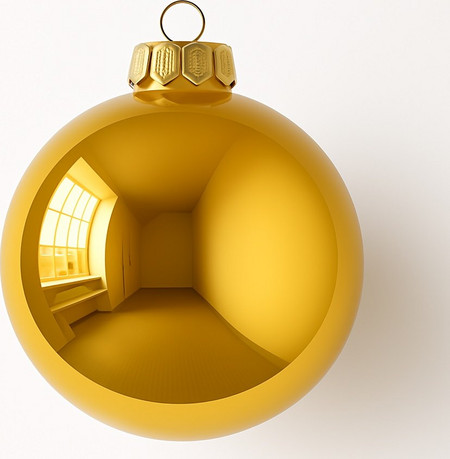 Χριστουγεννιάτικη μπάλα Γυάλινη Christmas Gold Gloss 8cm (LongStar) (GL-8G-GO)