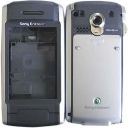Πρόσοψη Sony Ericsson P990i Aσημί