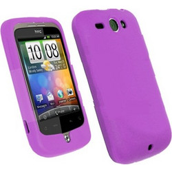 Θήκη Σιλικόνης για HTC Wildfire G8 A3333 Μώβ (ΟΕΜ)