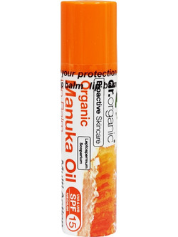 Dr. Organic Manuka Honey Lip Balm SPF15 5.7ml