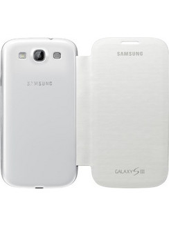 Samsung Flip Cover Marble White (Galaxy S III)