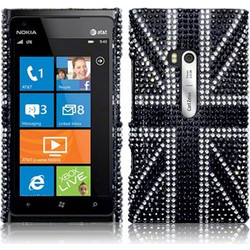 Terrapin Strass Plastic Case Black (Nokia Lumia 900)