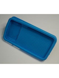 Σκληρή Θήκη Πίσω Κάλυμμα Elastic Universal Με Stand για Smartphones 5.5 έως 6 ίντσες Γαλάζιο (OEM)