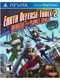 Earth Defence Force 2 Invaders From Planet Space PS Vita