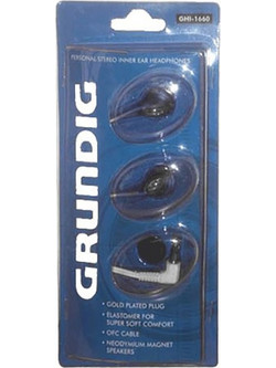 Grundig GHI-1660 Ακουστικά Ψείρες Earbuds Μαύρα