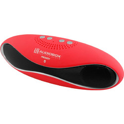 Audiobox P5000V Ηχείο Bluetooth 6W με Ραδιόφωνο Κόκκινο