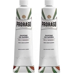 Proraso Protective Κρέμα Ξυρίσματος 2x150ml