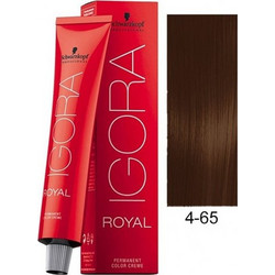Schwarzkopf Igora Royal 4-65 Καστανό Μεσαίο Μόκα Μόνιμη Βαφή Μαλλιών 60ml