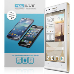 Μεμβράνη Προστασίας Οθόνης Huawei Ascend G6 by Yousave - 3 Τεμάχια (Z687)