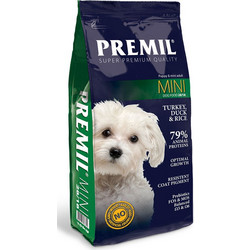 Premil Adult Mini Grain Free with Turkey, Duck & Rice 15kg