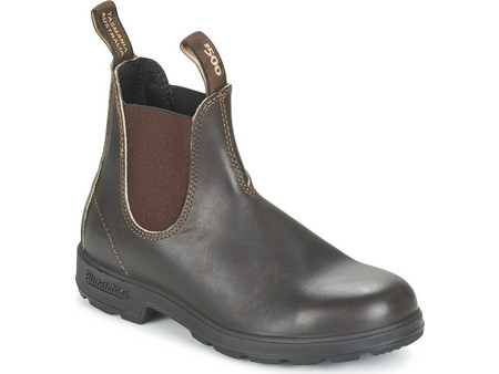 Blundstone Ανδρικά Chelsea Μποτάκια Δερμάτινα Καφέ 500