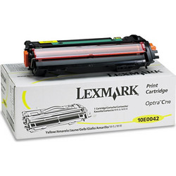 Lexmark 10E0042 Yellow Toner