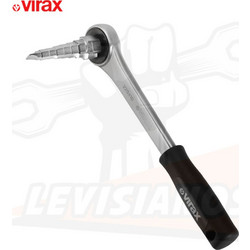 VIRAX 220435 ΚΛΕΙΔΙ ΚΑΛΟΡΙΦΕΡ ΜΕ ΔΙΑΒΑΘΜΙΣΗ ΚΑΙ ΚΑΣΤΑΝΙΑ 2204/3