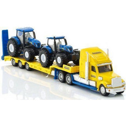 Siku Νταλίκα New Holland με 2 Τρακτέρ 001805