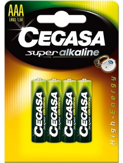 Cegasa Super Alkaline AAA 4τμχ