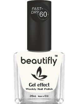 Beautifly Weekly Polish Gel Effect 200 Gloss Βερνίκι Νυχιών Μακράς Διαρκείας Quick Dry 20ml