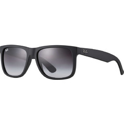 Ray-Ban RB4165 601/8G Ανδρικά Γυαλιά Ηλίου Τετράγωνα Κοκάλινα Μαύρα με Μαύρο Καθρέπτη Φακό