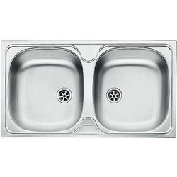 Franke Collibri 620 Ένθετος Νεροχύτης Inox Αντιστρεφόμενος Σατινέ 78x43.5cm