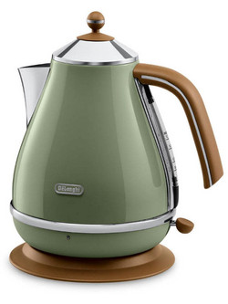 Delonghi KBOV 2001.GR Ανοξείδωτος Βραστήρας 1.7lt 2000W με Ρύθμιση Θερμοκρασίας