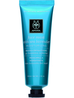 Apivita Moisturizing With Sea Lavender Κρεμώδης Μάσκα Προσώπου για Ενυδάτωση 50ml
