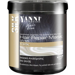 Yanni Extensions Silk Hair Repair Μάσκα Μαλλιών για Επανόρθωση για Ξηρά & Βαμμένα Μαλλιά 1lt
