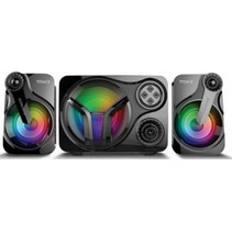 SonicGear Titan 3 Ασύρματα Ηχεία Υπολογιστή 2.1 6W με Bluetooth & RGB Φωτισμό Black