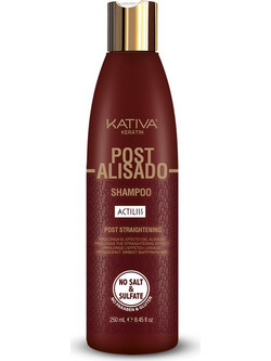 Kativa Keratin Post Alisado Σαμπουάν Κερατίνης για Επανόρθωση 250ml