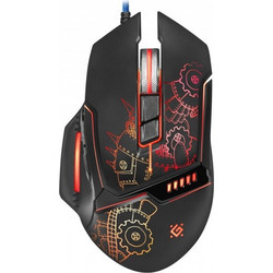 Defender Killem All GM-480 Ενσύρματο Gaming Ποντίκι RGB 3200 DPI Black