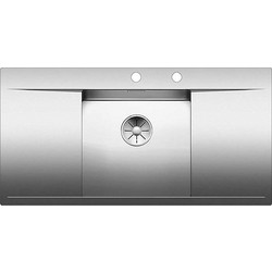 Blanco Flow 45 S-IF Ένθετος Νεροχύτης Inox Ματ 100x51cm