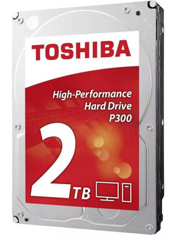Toshiba P300 2TB Bulk HDD Σκληρός Δίσκος 3.5" Sata 3 5400rpm με 128MB Cache