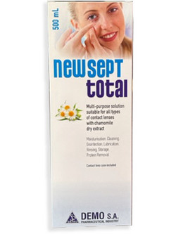 Demo New Sept Total Solution Υγρό Φακών Επαφής 500ml