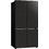 Hitachi R-WB640VRU0(GMG) Ψυγείο Ντουλάπα 514lt Full No Frost Υ184xΠ90xΒ72cm Μαύρο