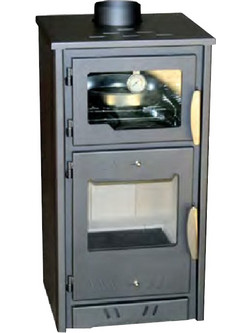 Agorastos ΣΑ-320 Ατσάλινη Ξυλόσομπα με Φούρνο 12.23kW