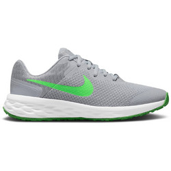 Nike Revolution 6 Παιδικά Αθλητικά Παπούτσια για Τρέξιμο Γκρι DD1096-009