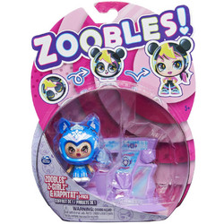 Spin Master Zoobles! Z-Girlz & Happitat Snowfie Figure