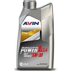 Avin Power 1 Συνθετικό Λάδι Αυτοκινήτου 5W-30 4lt